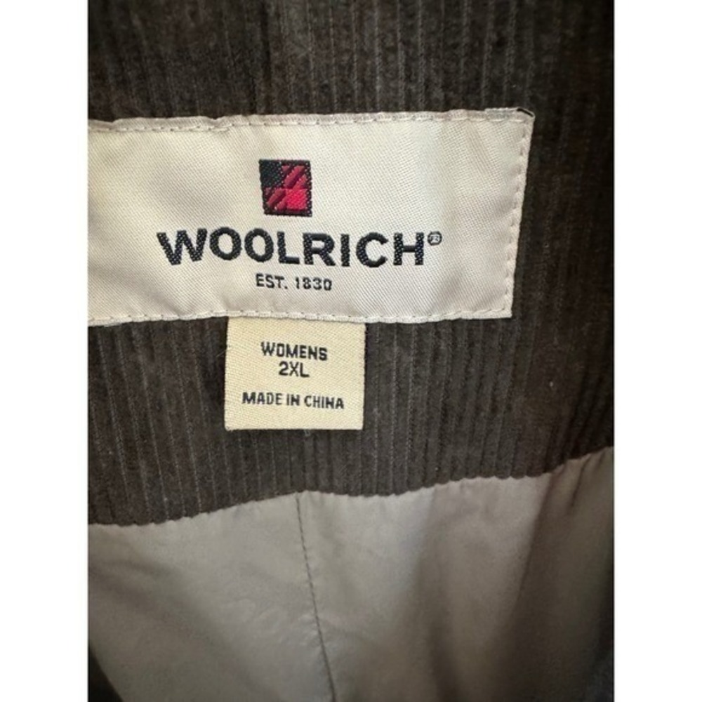 Woolrich Vintage Southwestern Aztec Wool Blanket Trench Coat - 2XL Women's warm - Picture 3 of 11